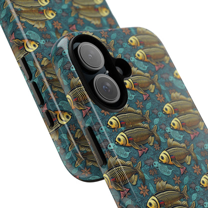Tough Cases, Pisces, Zodiac v1, Metal Pattern
