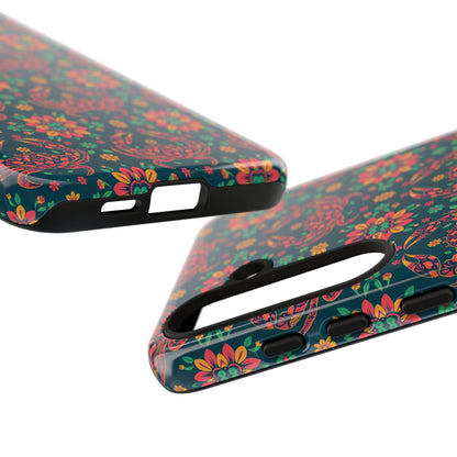Tough Cases, Cancer, Zodiac v4, Flower Pattern