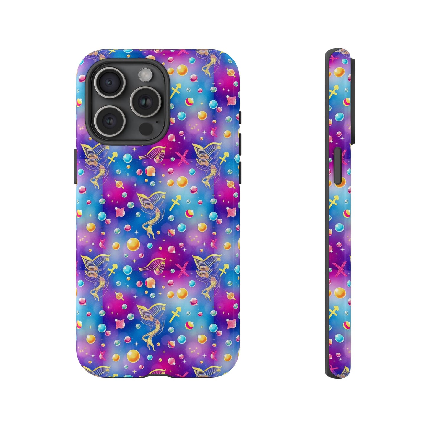 Tough Cases, Sagittarius, Zodiac v3, Bubble Pattern