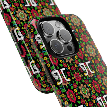 Tough Cases, Gemini, Zodiac v4, Flower Pattern