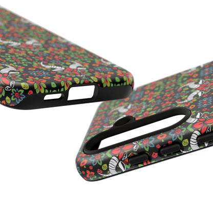 Tough Cases, Taurus, Zodiac v2, Flower Pattern