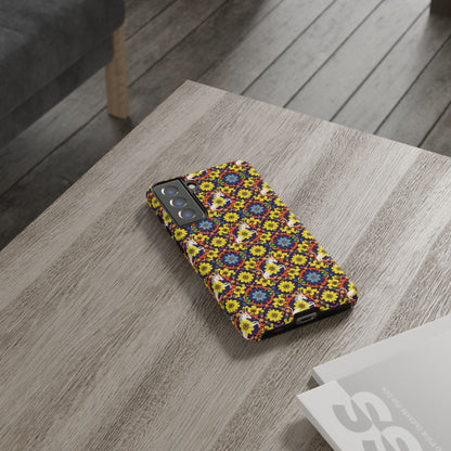 Tough Cases, Aquarius, Zodiac v3, Flower Pattern
