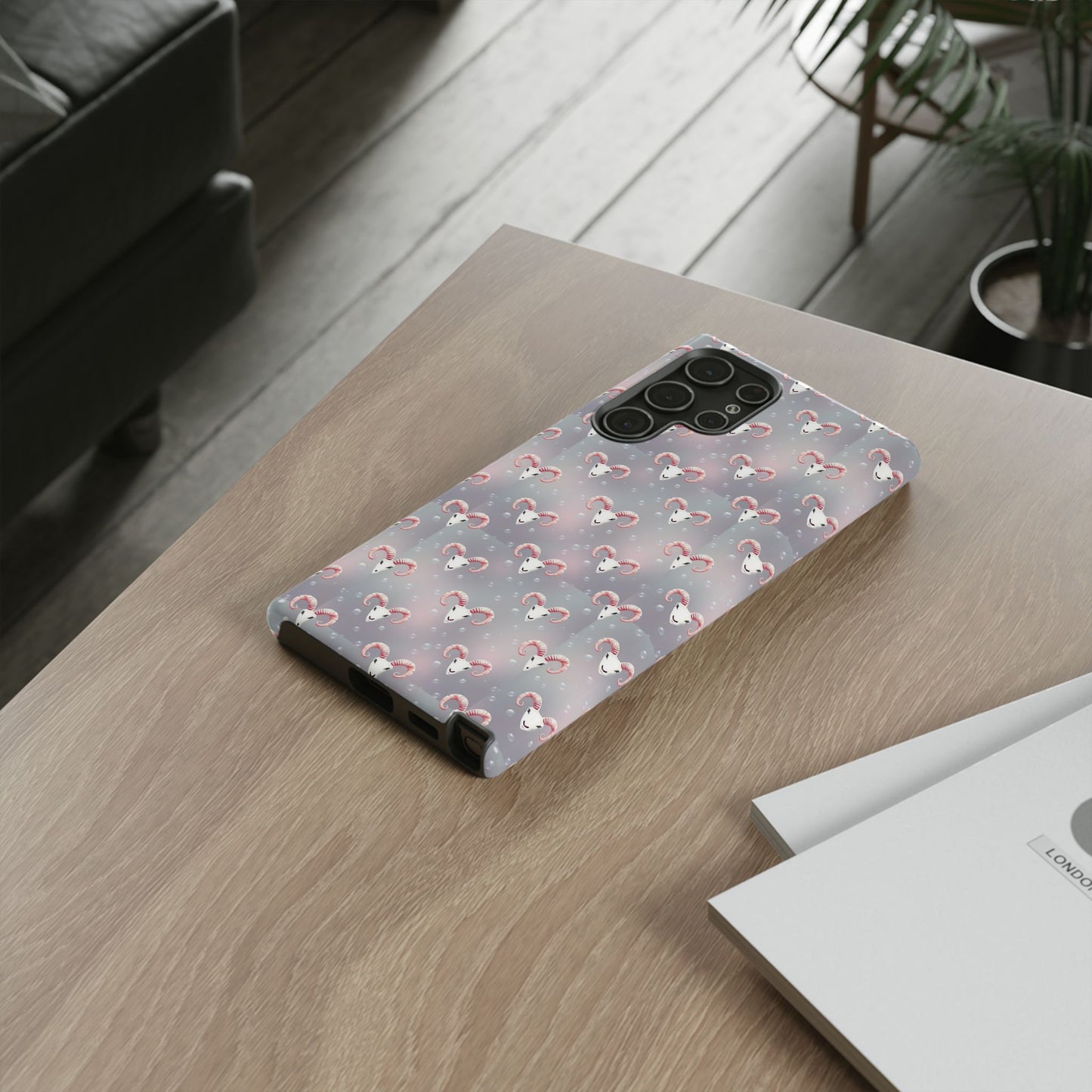 Tough Cases, Aries, Zodiac v2, Bubble Pattern