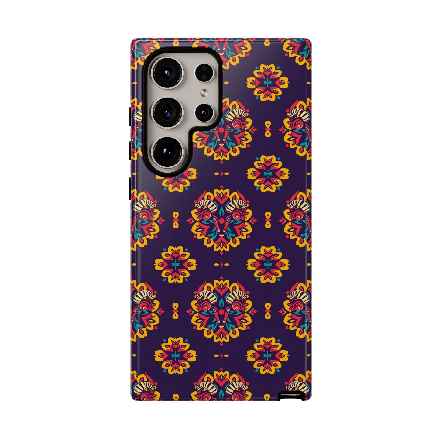 Tough Cases, Taurus, Zodiac, Flower Pattern
