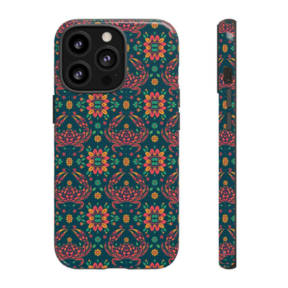 Tough Cases, Cancer, Zodiac v4, Flower Pattern