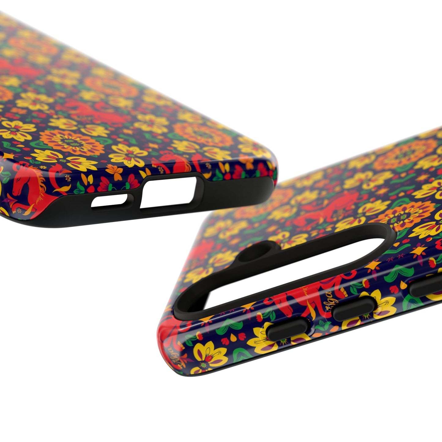 Tough Cases, Virgo, Zodiac v2, Flower Pattern
