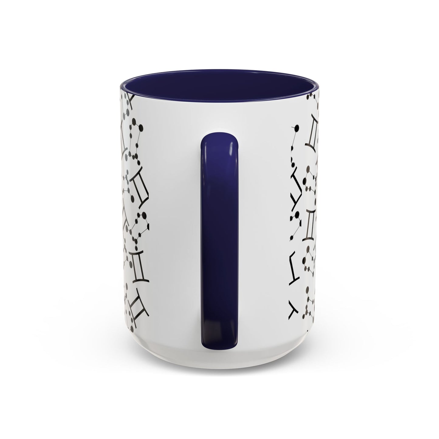 Accent Coffee Mug with the Gemini sign (11, 15oz)