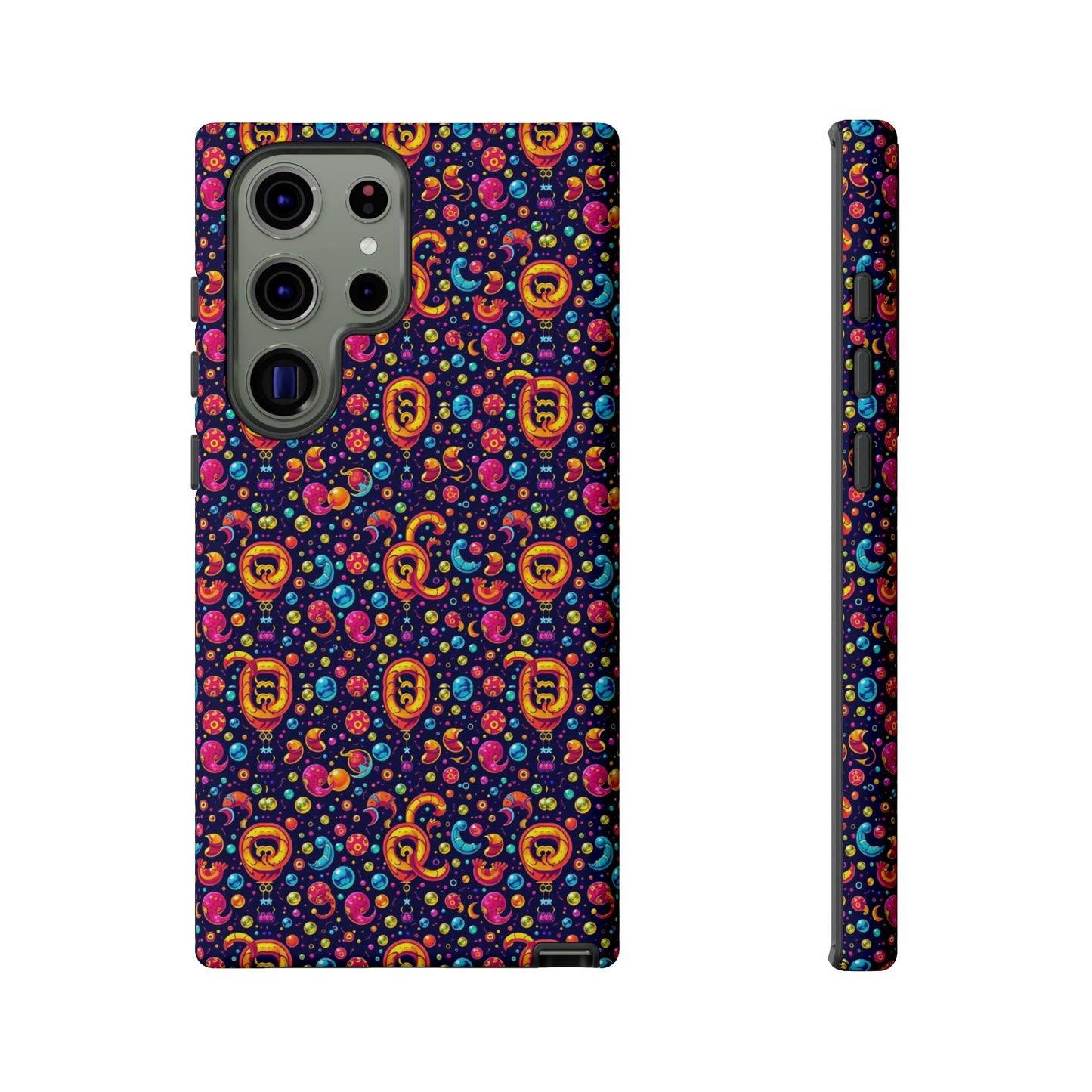 Tough Cases, Aquarius, Zodiac v1, Bubble Pattern