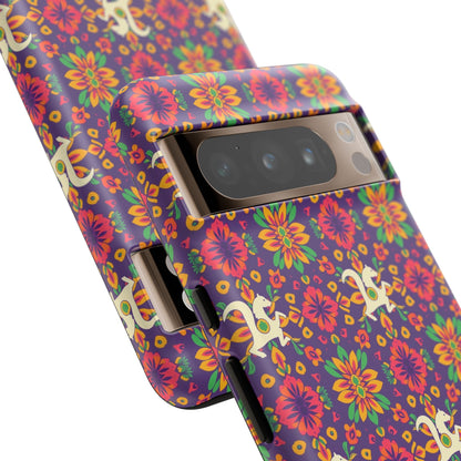 Tough Cases, Aquarius, Zodiac v1, Flower Pattern