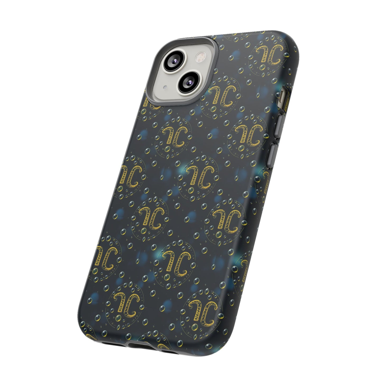 Tough Cases, Aquarius, Zodiac v2, Bubble Pattern
