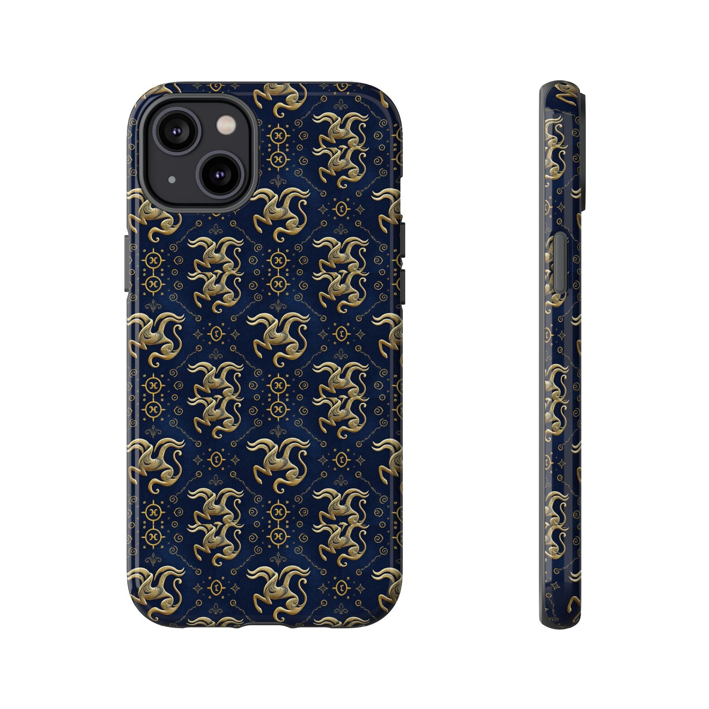 Tough Cases, Aquarius, Zodiac v2, Metal Pattern