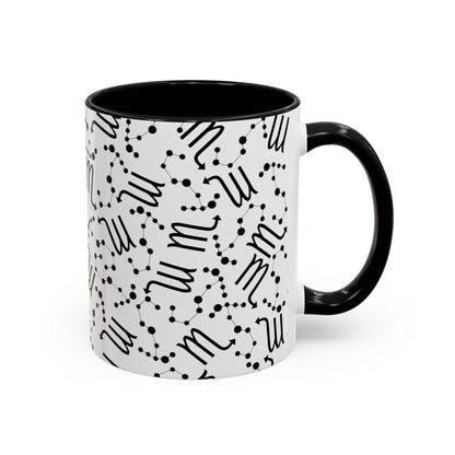 Accent Coffee Mug with the Scorpio sign (11, 15oz)
