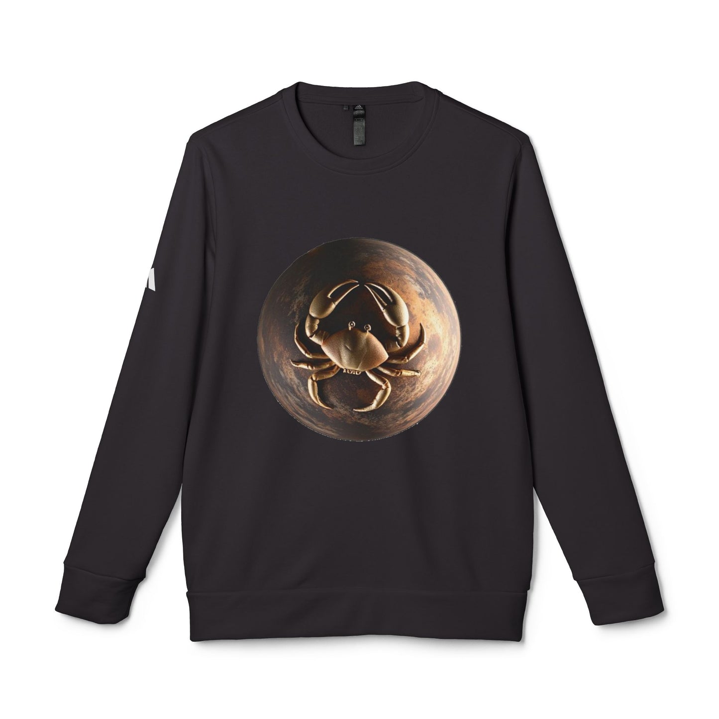 Adidas, Unisex Fleece Crewneck Sweatshirt, Cancer, Planet Animal, Zodiac