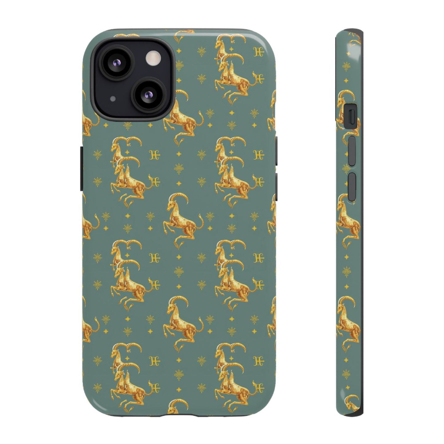 Tough Cases, Capricorn, Zodiac v1, Metal Pattern