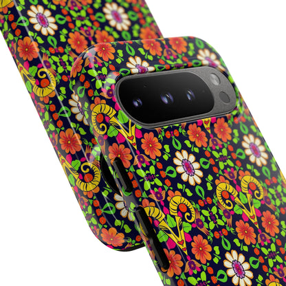 Tough Cases, Aries, Zodiac v4, Flower Pattern