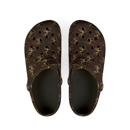 EVA Foam Rubber Shoes, (AOP), Sagittarius, Zodiac, Pattern