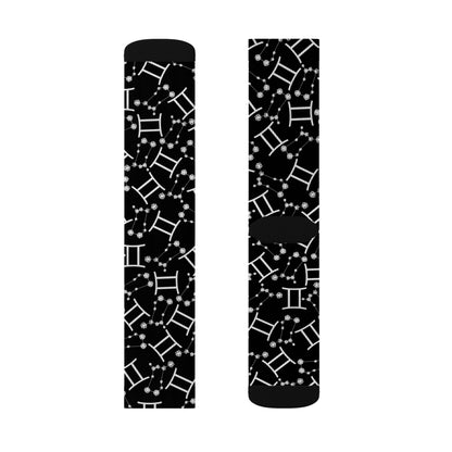 Zodiac Sublimation Socks Gemini Zodiac sign