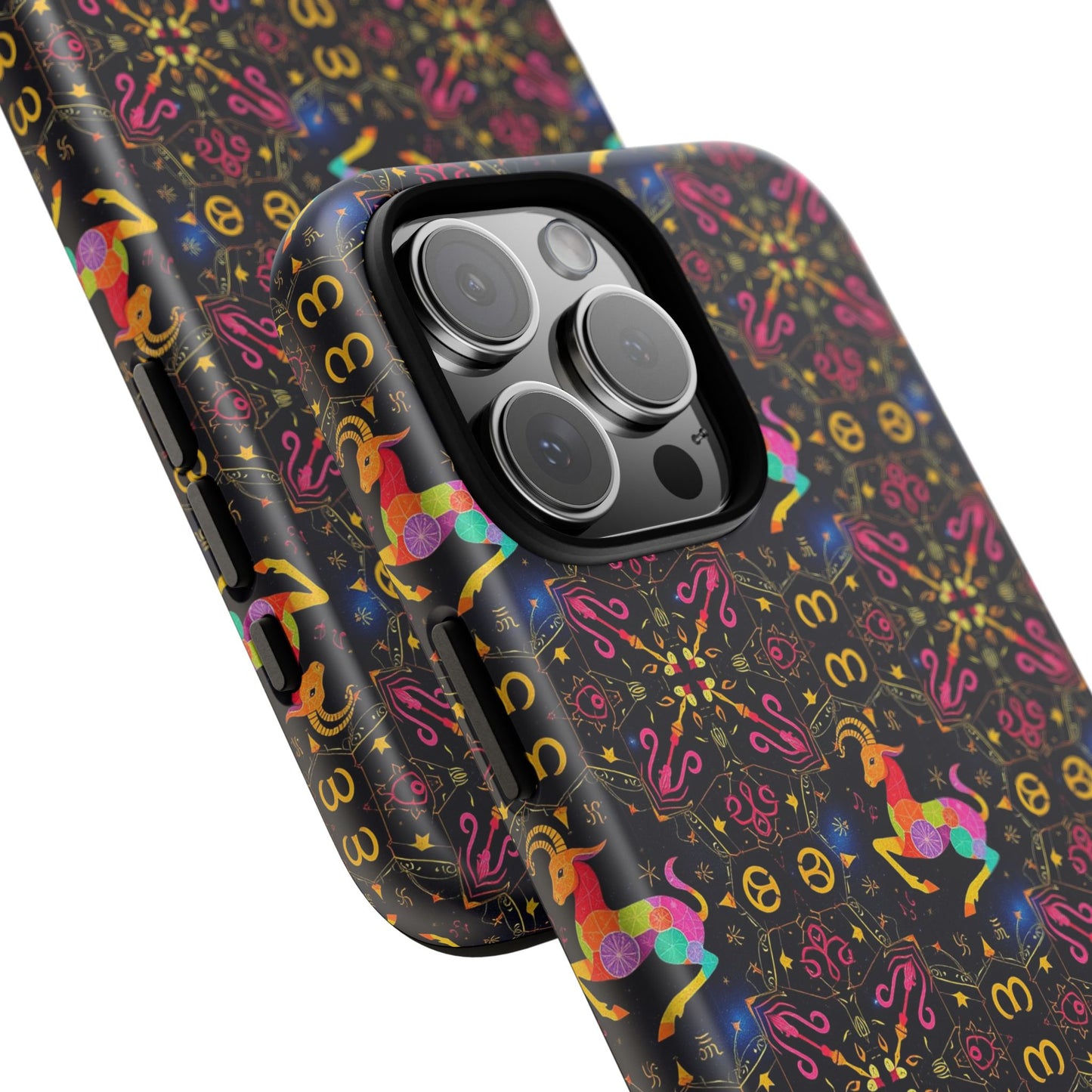 Tough Cases, Capricorn, Zodiac v2, Metal Pattern