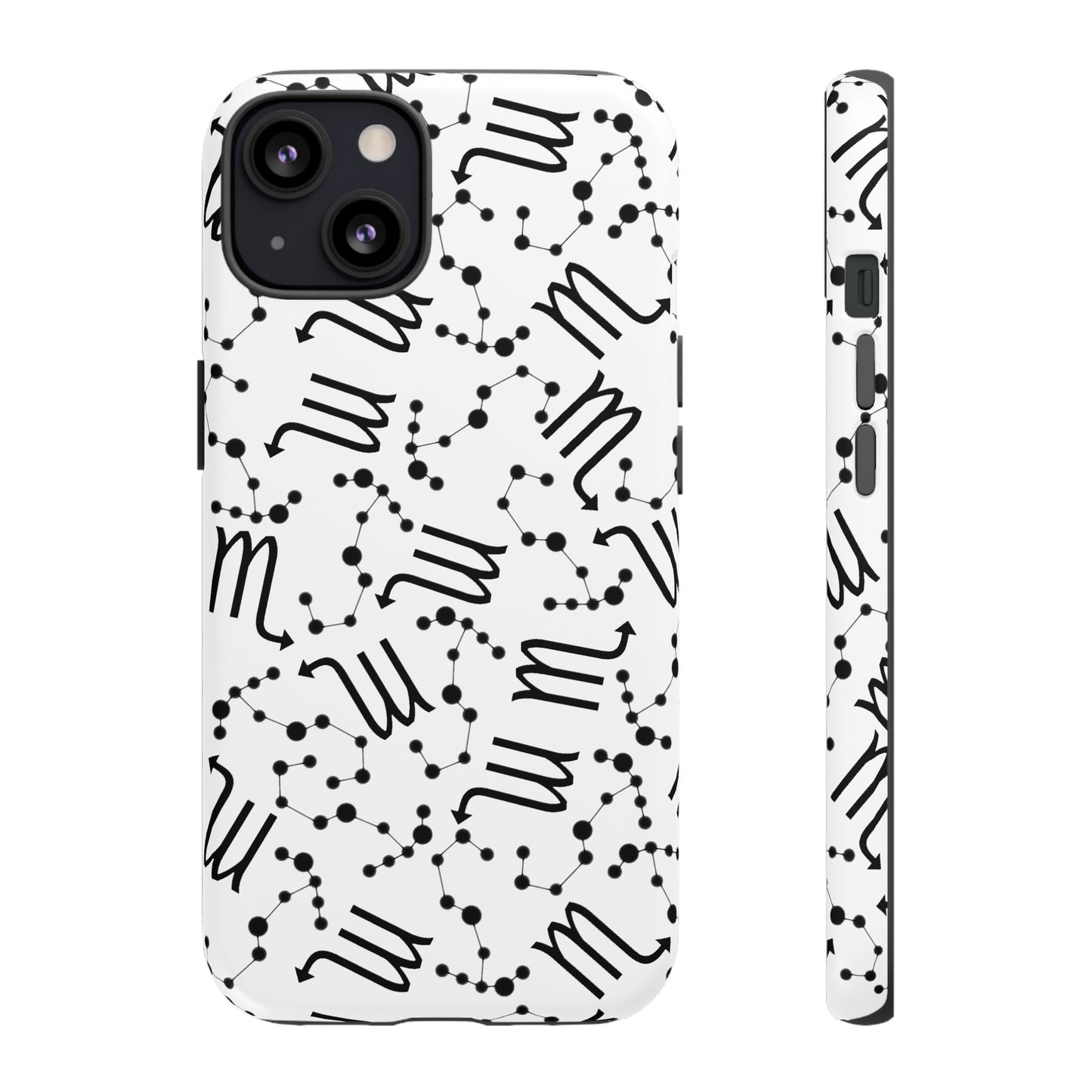Tough Cases with the Scorpio Zodiac sign for iPhone, Samsung Galaxy, and Google Pixel devices