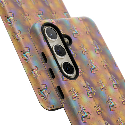 Tough Cases, Aquarius, Zodiac v1, Metal Pattern