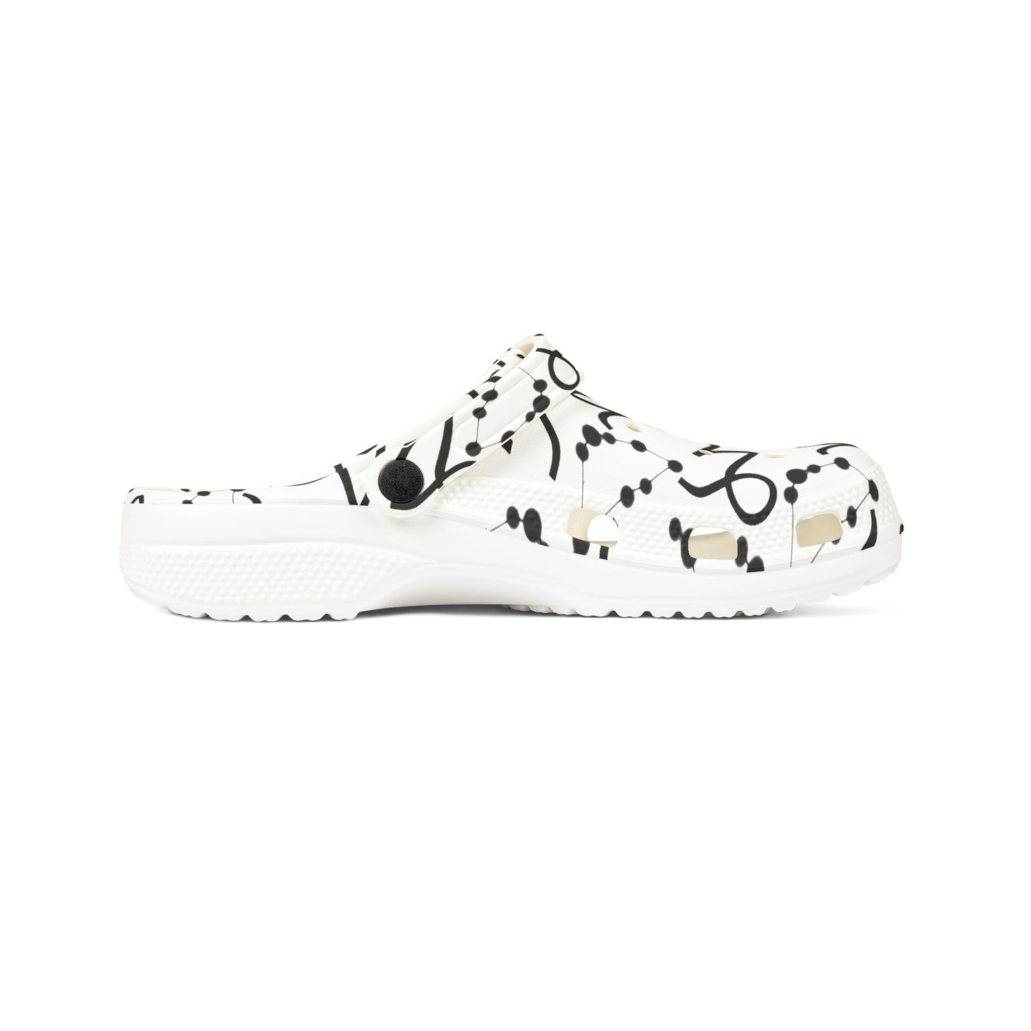 EVA Foam Rubber Shoes (AOP), Material 100% EVA, Capricorn Zodiac Design