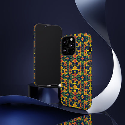 Tough Cases, Libra, Zodiac v3, Flower Pattern
