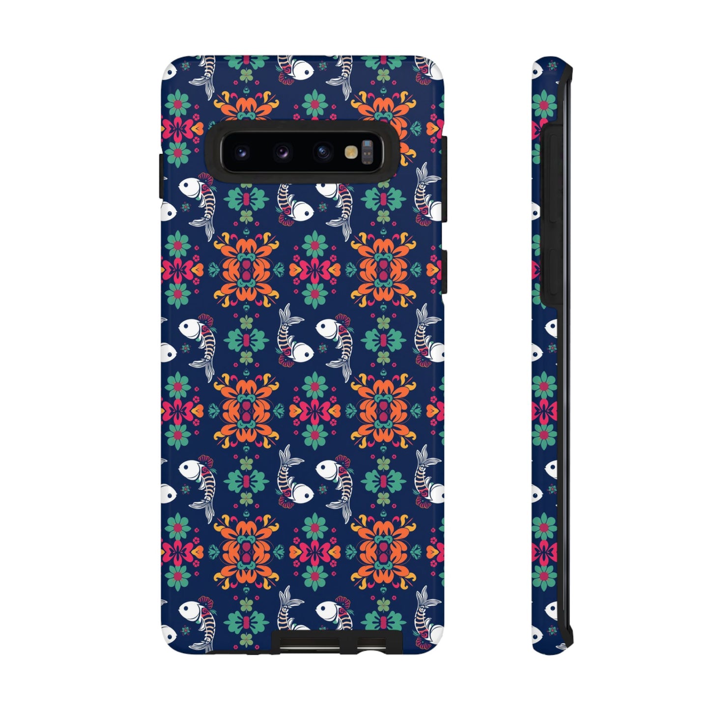 Tough Cases, Pisces, Zodiac, Flower Pattern