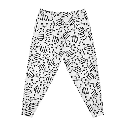 Athletic Joggers Virgo Zodiac sign (AOP)