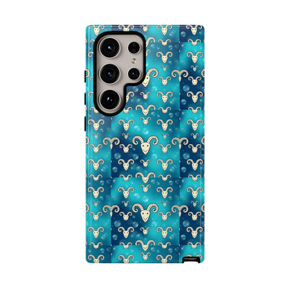 Tough Cases, Aries, Zodiac v1, Bubble Pattern