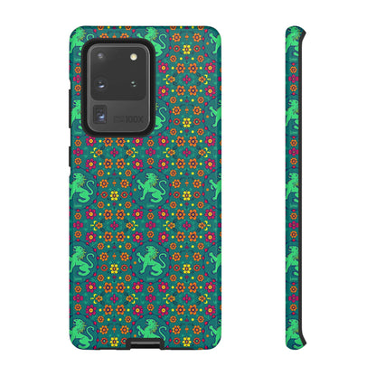 Tough Cases, Leo, Zodiac v3, Flower Pattern