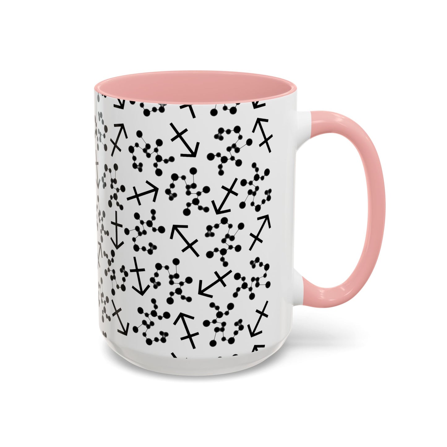 Accent Coffee Mug with the Sagittarius sign (11, 15oz)