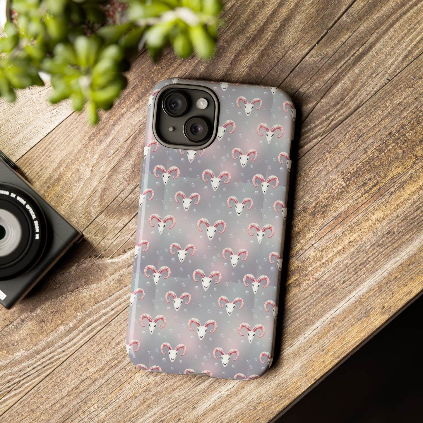 Tough Cases, Aries, Zodiac v2, Bubble Pattern