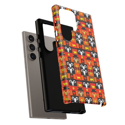 Tough Cases, Taurus, Zodiac v1, Shape Pattern