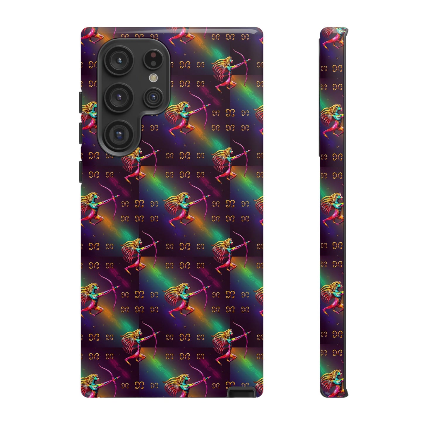 Tough Cases, Sagittarius, Zodiac v1, Metal Pattern