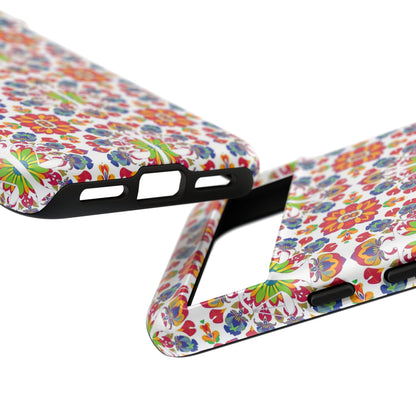Tough Cases, Libra, Zodiac v1, Flower Pattern