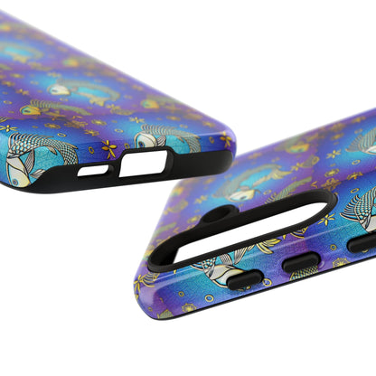 Tough Cases, Pisces, Zodiac v2, Metal Pattern