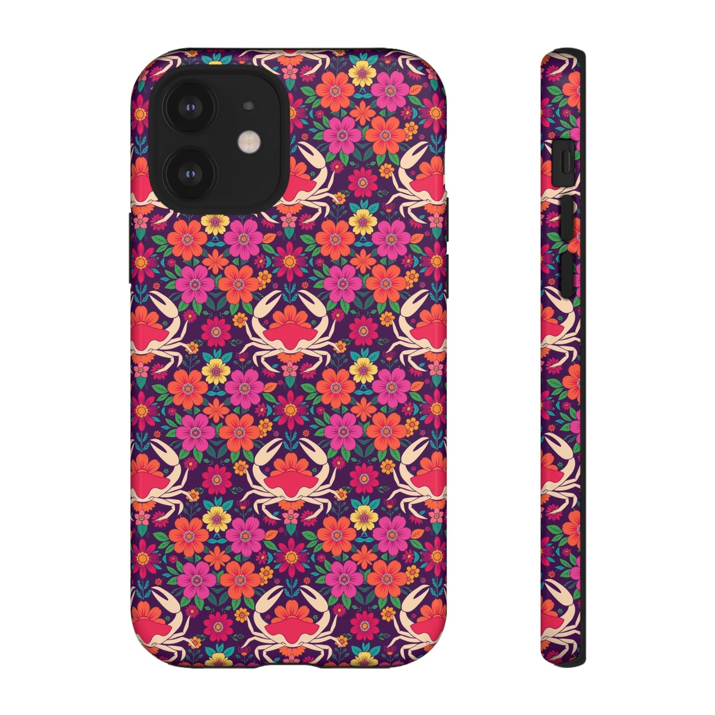 Tough Cases, Cancer, Zodiac v1, Flower Pattern