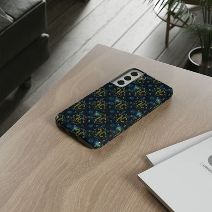 Tough Cases, Aquarius, Zodiac v2, Bubble Pattern