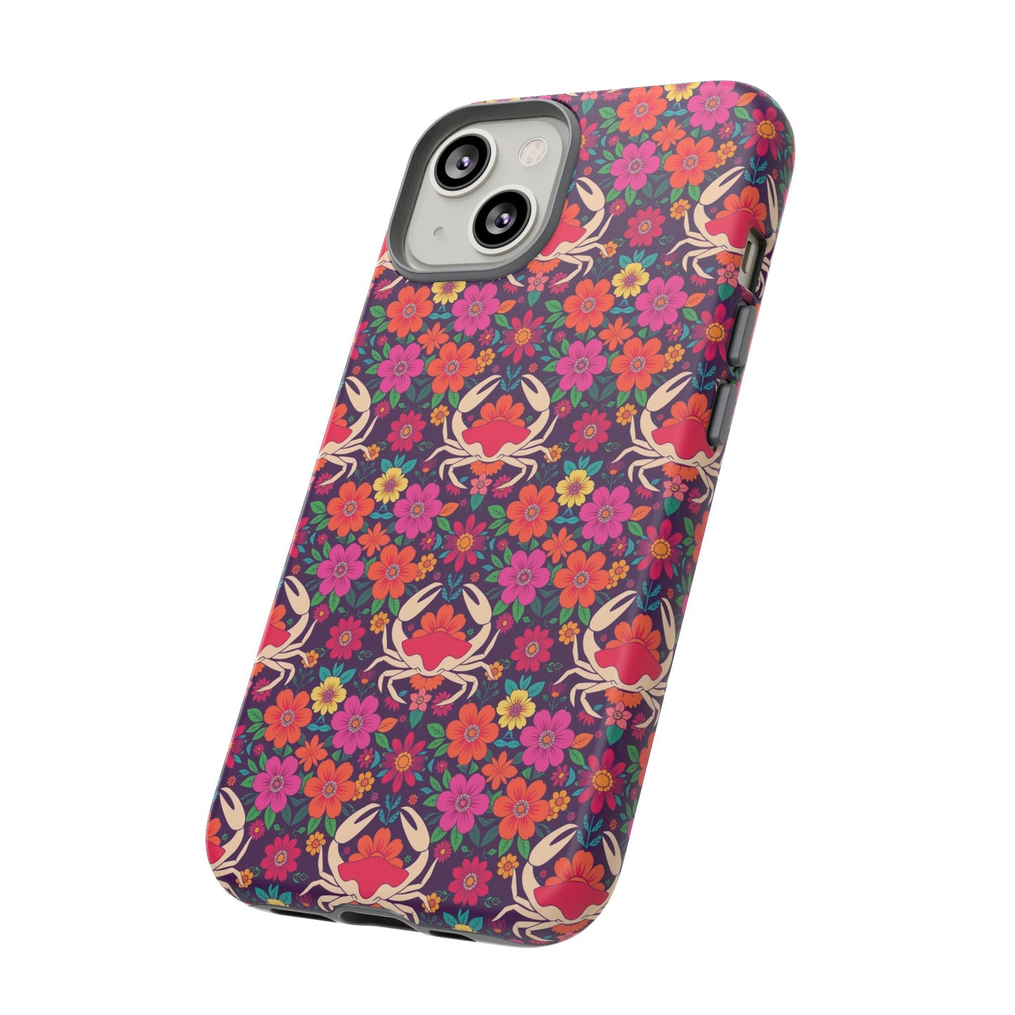 Tough Cases, Cancer, Zodiac v1, Flower Pattern