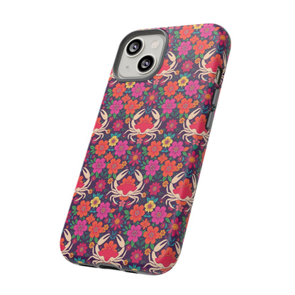 Tough Cases, Cancer, Zodiac v1, Flower Pattern