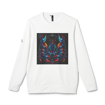 Adidas, Unisex Fleece Crewneck Sweatshirt, Scorpio, Pop Art, Zodiac