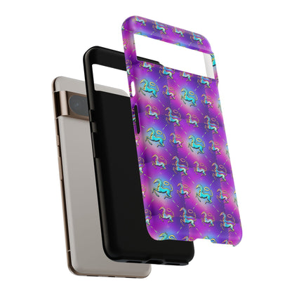 Tough Cases, Aquarius, Zodiac, Metal Pattern