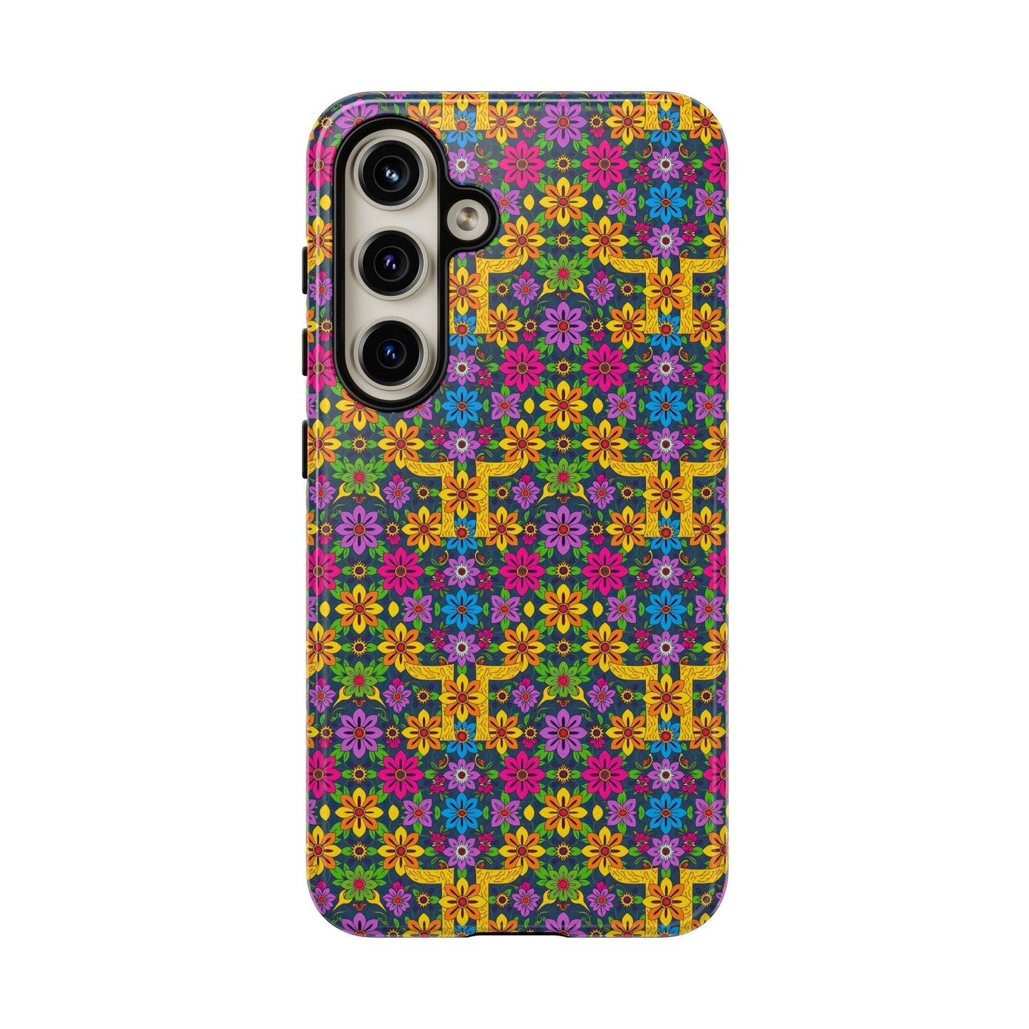 Tough Cases, Gemini, Zodiac v3, Flower Pattern