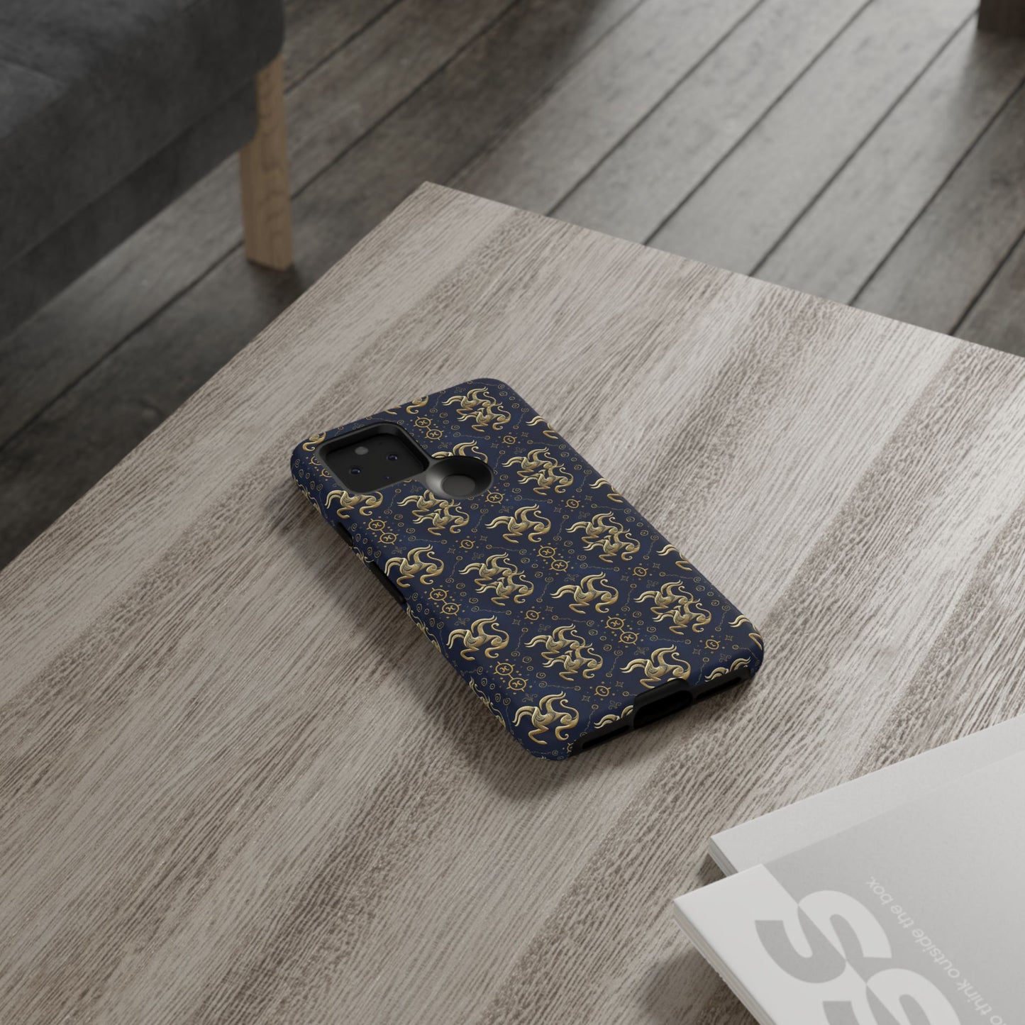 Tough Cases, Aquarius, Zodiac v2, Metal Pattern