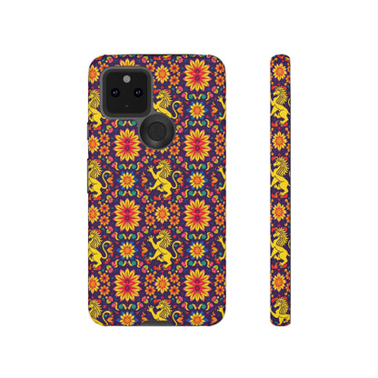 Tough Cases, Leo, Zodiac, Flower Pattern