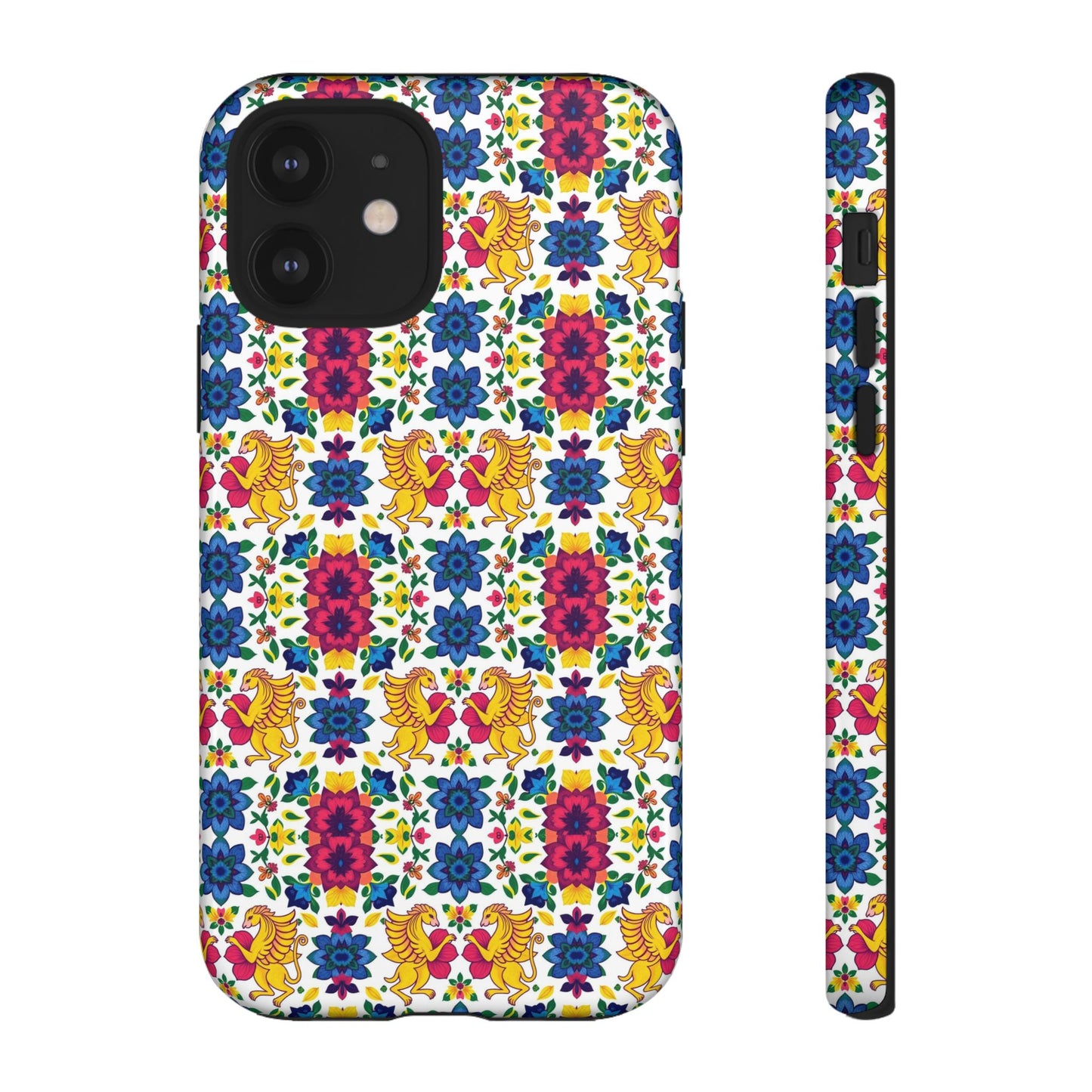 Tough Cases, Gemini, Zodiac, Flower Pattern
