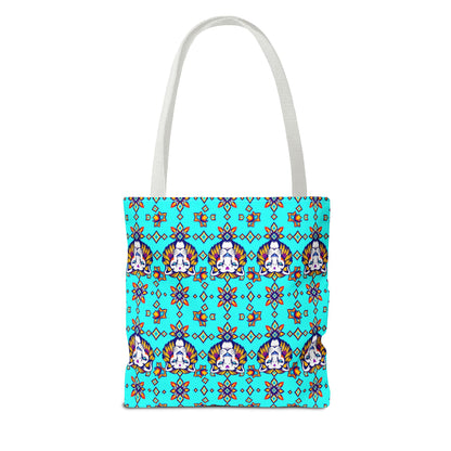 Tote Bag (AOP), Leo, Zodiac v1, Jewel Pattern
