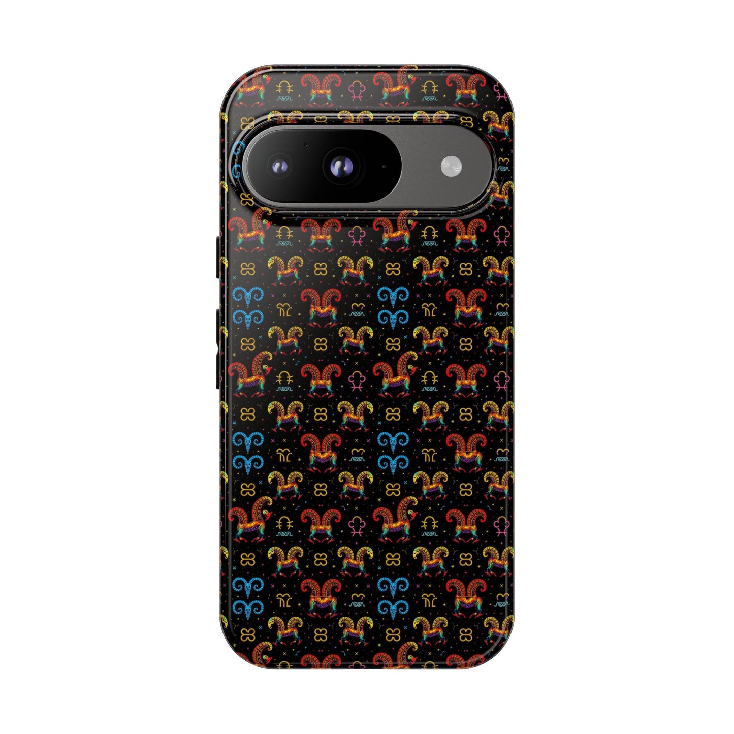 Tough Cases, Aries, Zodiac v1, Metal Pattern