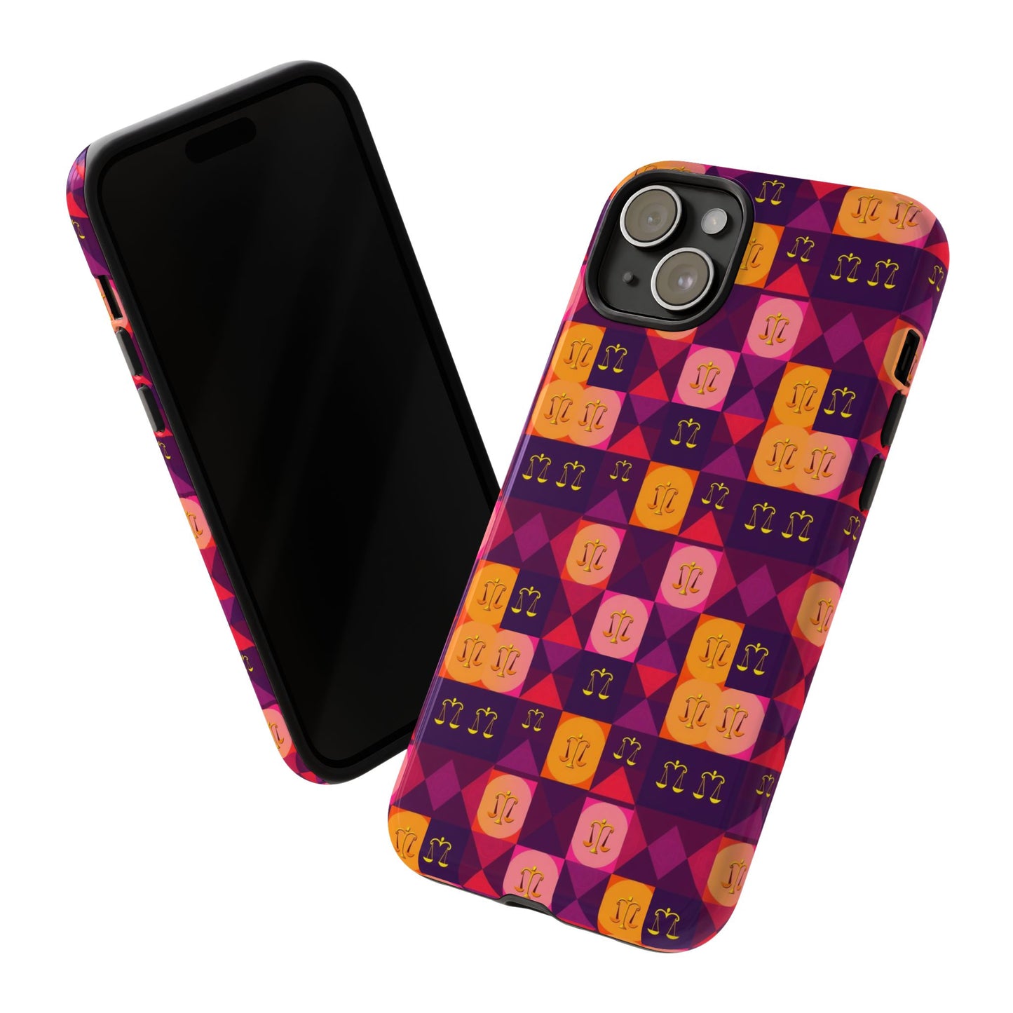 Tough Cases, Libra, Zodiac v1, Shape Pattern