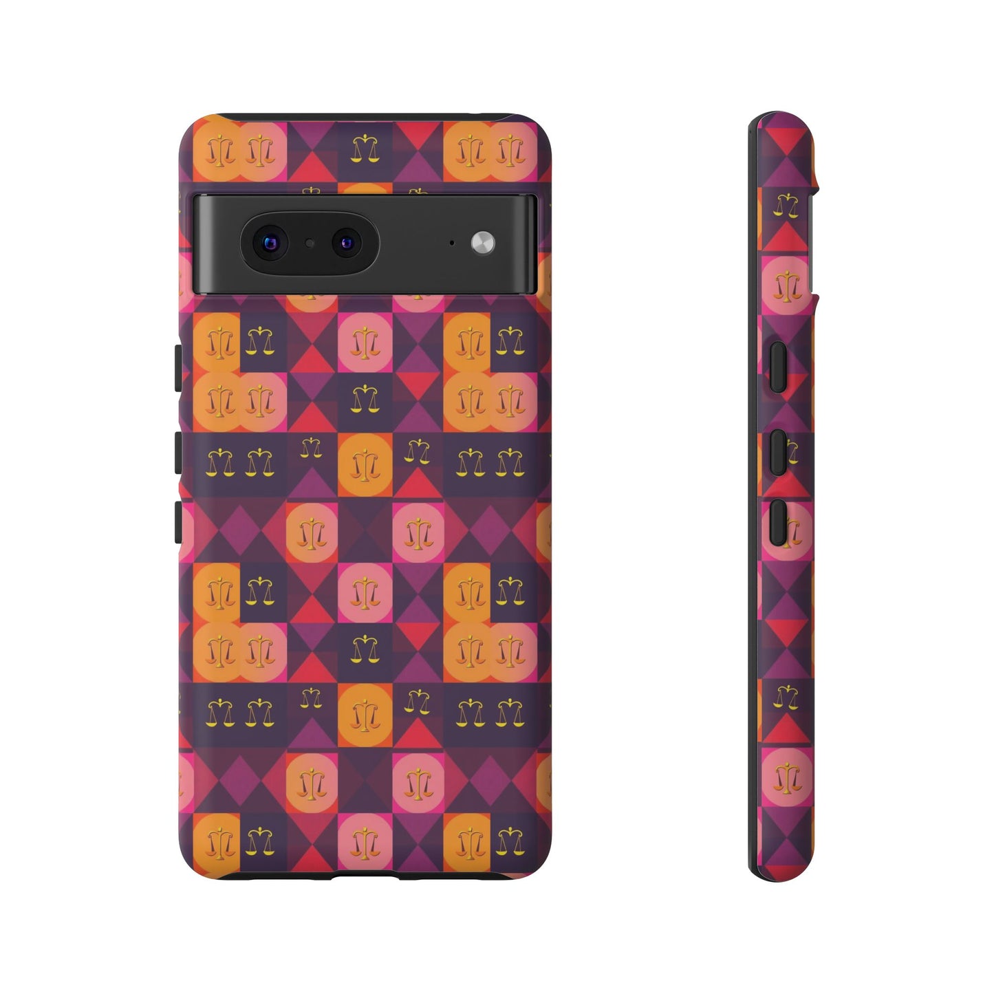 Tough Cases, Libra, Zodiac v1, Shape Pattern